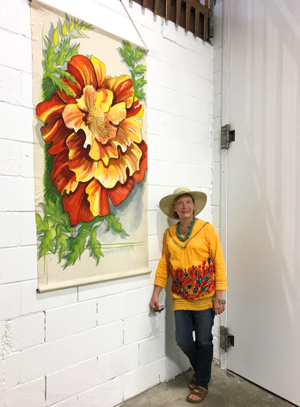 Susan with Marigold